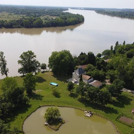 Le Cast'L 2 Coin De Paradis En Bord De Dordogne La Riviere (Gironde) Exterior foto