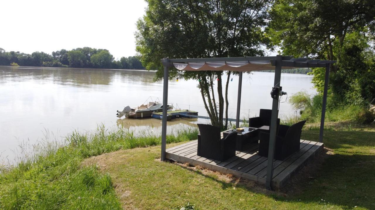 Le Cast'L 2 Coin De Paradis En Bord De Dordogne La Riviere (Gironde) Exterior foto