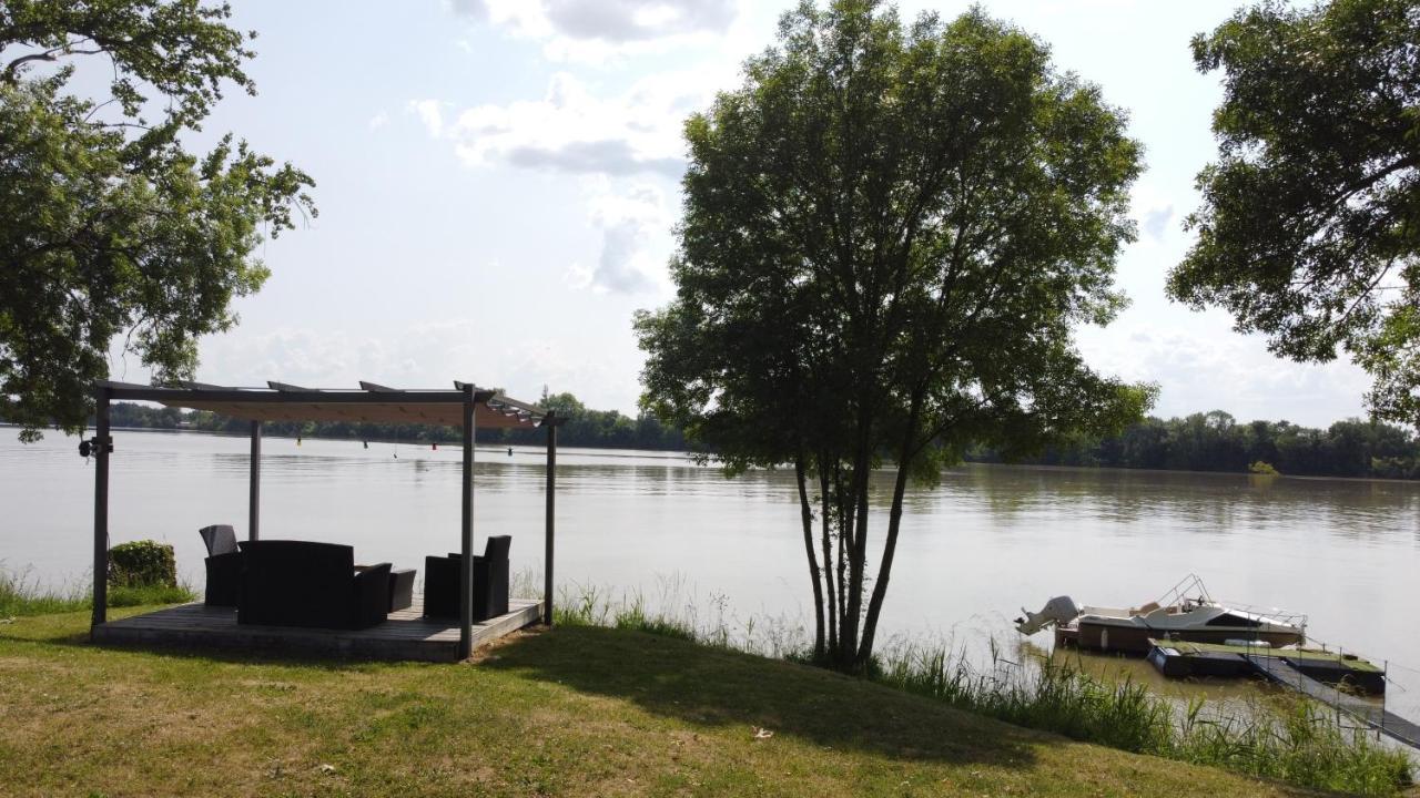 Le Cast'L 2 Coin De Paradis En Bord De Dordogne La Riviere (Gironde) Exterior foto