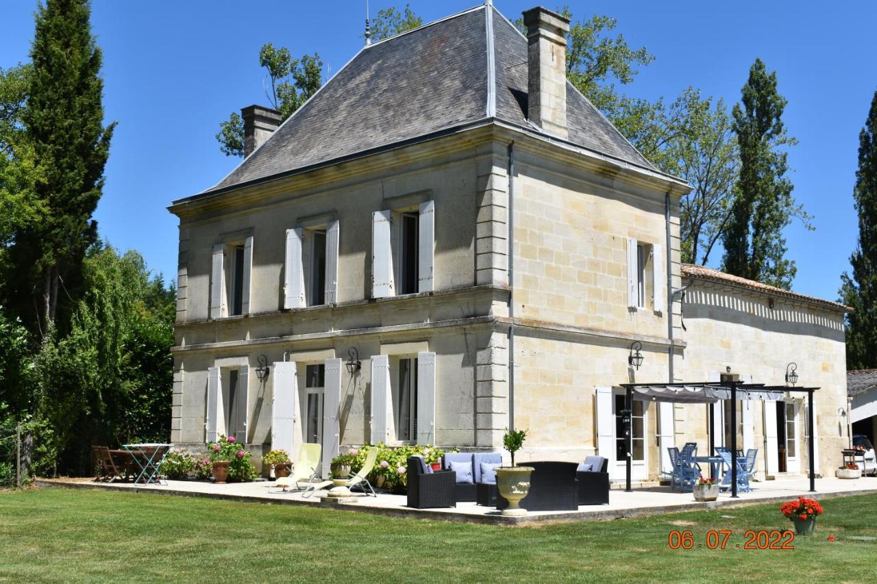 Le Cast'L 2 Coin De Paradis En Bord De Dordogne La Riviere (Gironde) Exterior foto